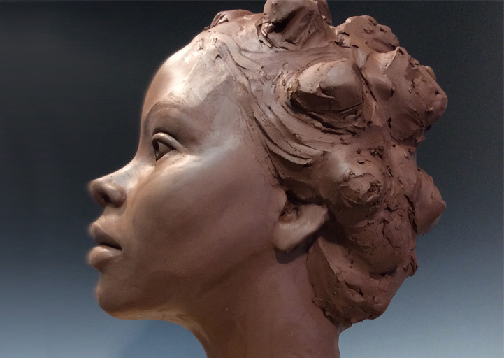 Portrait sculpture